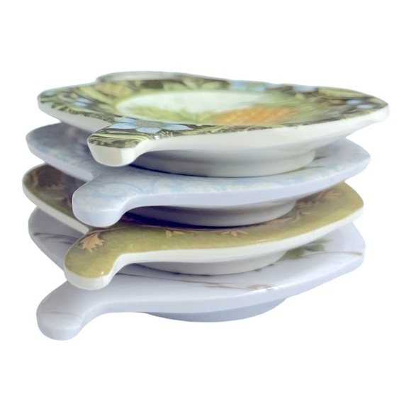 Keller-Charles Vintage Tea Bag Holders 4 Melamine. - Picture 10 of 11